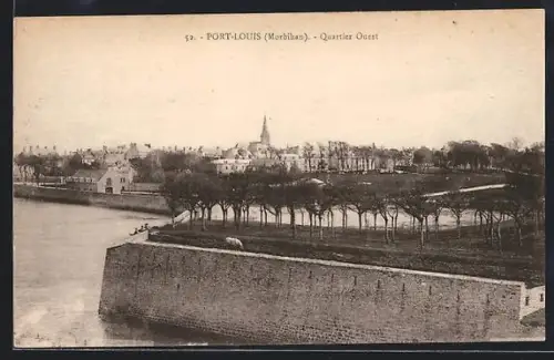 AK Port-Louis /Morbihan, Quartier Ouest