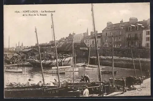 AK Port-Louis, Le Boulevard et la Rue de la Pointe