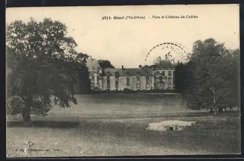 AK Guer /Morbihan, Parc et Château de Coëtbo