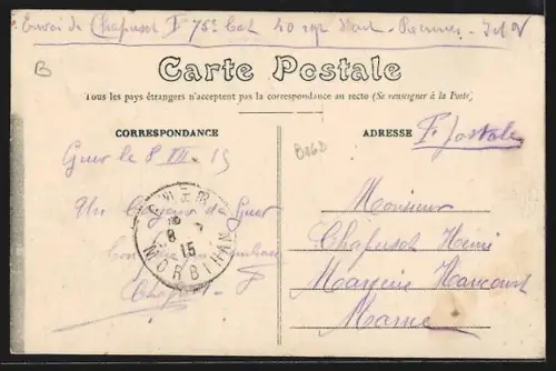 AK Guer /Morbihan, Parc et Château de Coëtbo