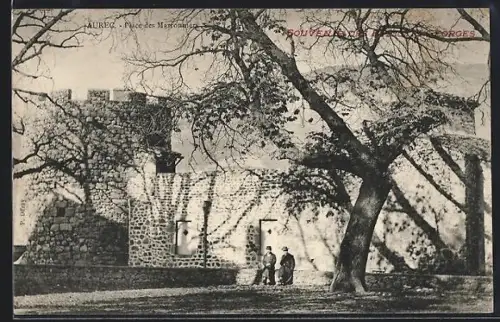 AK Aurec, Place des Marronniers et souvenirs de Saint-Georges