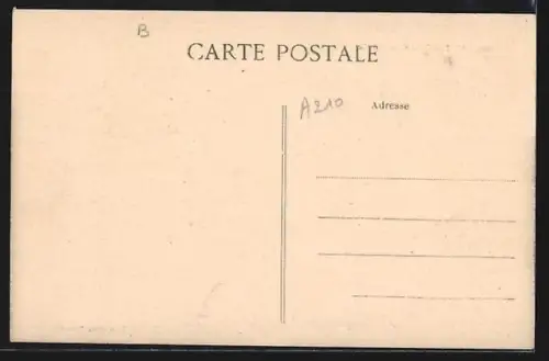 AK Saint-Nicolas-des-Eaux, Vue du village et de la rivière avec pont en arrière-plan