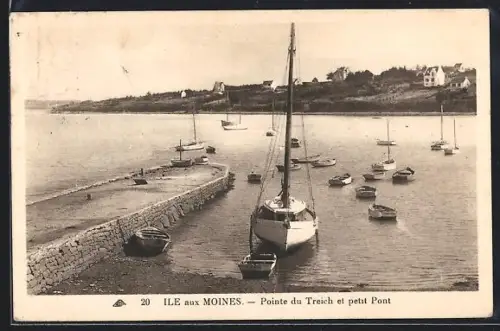 AK Île-aux-Moines, Pointe du Treich et petit pont