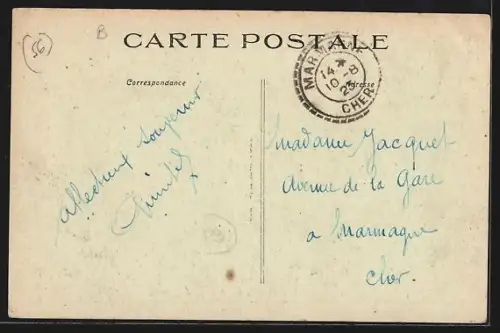 AK Carnac-Plage /Morbihan, Les Rochers avec des personnes posant sur les pierres