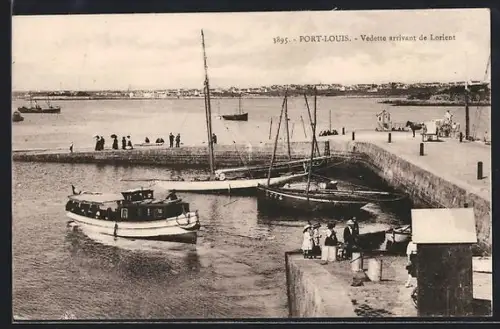 AK Port-Louis, Vedette arrivant de Lorient