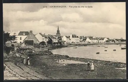 AK Locmariaquer, Vue prise du côté du Golfe