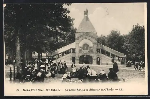 AK Sainte-Anne-d`Auray, La Scala Sancta et déjeuner sur l`herbe