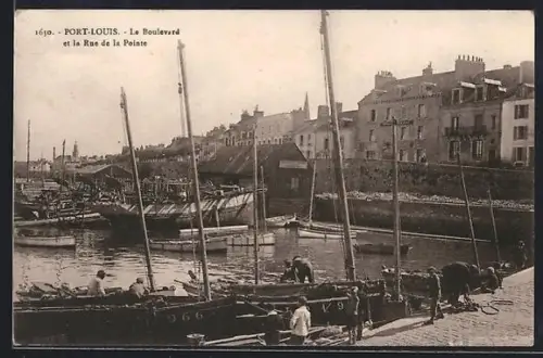 AK Port-Louis, Le Boulevard et la Rue de la Pointe