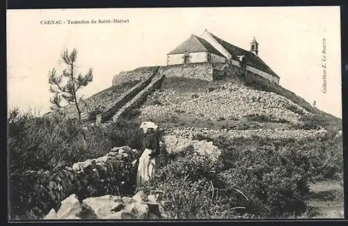 AK Carnac, Tumulus de Saint-Michel
