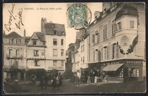 AK Vannes, La Place du Poids public