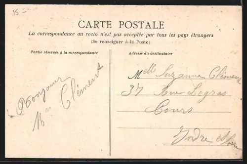 AK Pontivy /Morbihan, Marché animé dans le centre-ville