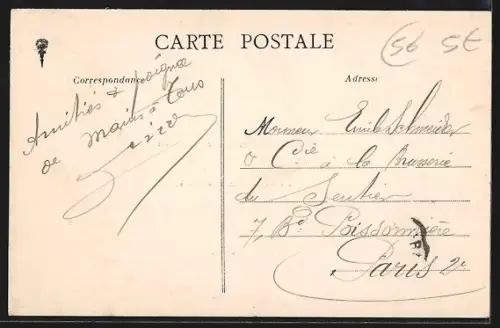 AK Quiberon, La danse des sardinières et arrivée des bateaux sardiniers