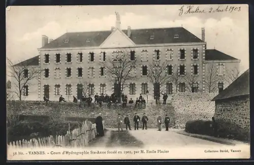 AK Vannes, Cours d`Hydrographie Ste-Anne fondé en 1903 par M. Émile Placier