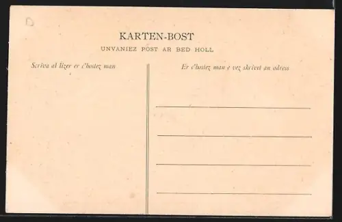 AK Fort-Louis, Le Lohic, Scène côtière animée avec tour et promeneurs