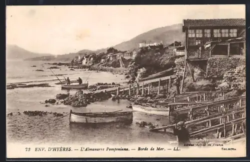 AK Hyères, L`Almanarre Pomponiana, Bords de Mer