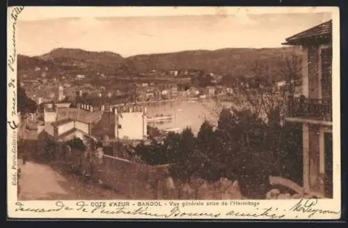 AK Bandol, Vue générale prise de l`Hermitage