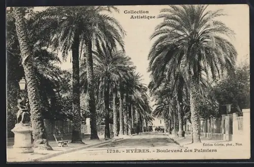 AK Hyères, Boulevard des Palmiers