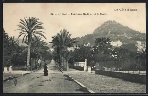 AK Hyères, L`Avenue Godillot et le Mont