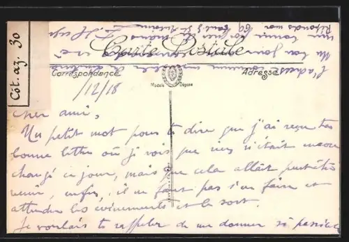 AK Hyères, Vue générale prise de la Route de l`Ermitage