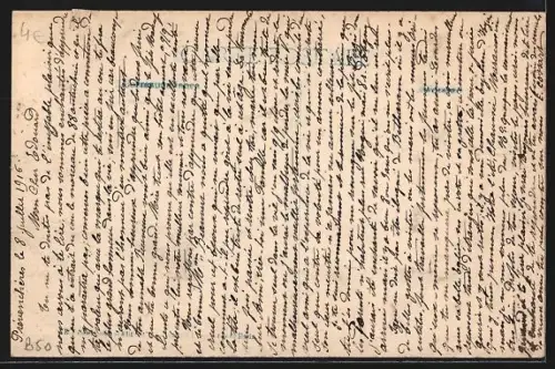 AK Hyères, Route de l`Hermitage avec vue sur la ville et les collines