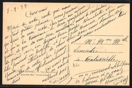 AK Saint-Raphaël, Vue panoramique de la ville et de la côte méditerranéenne