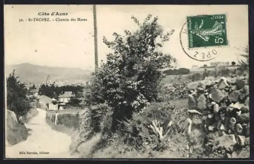 AK Saint-Tropez, Chemin des Mares