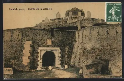 AK Saint-Tropez, Entrée de la Citadelle