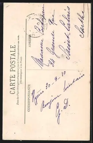 AK Hyères, Aloès en fleurs