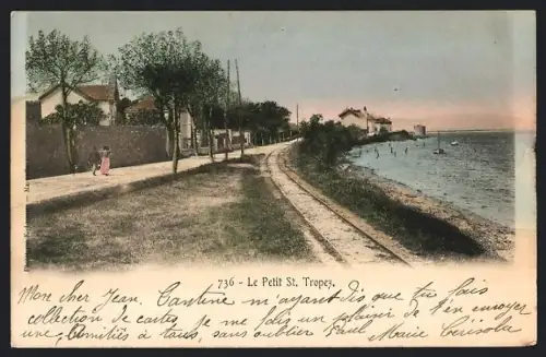 AK St. Tropez, Le Petit St. Tropez, Promenade côtière