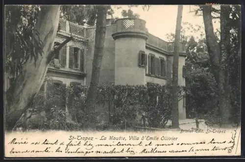 AK St-Tropez, La Moutte, Villa d`Émile Ollivier