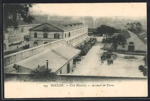 AK Toulon, Cité Montéty, Arsenal de Terre