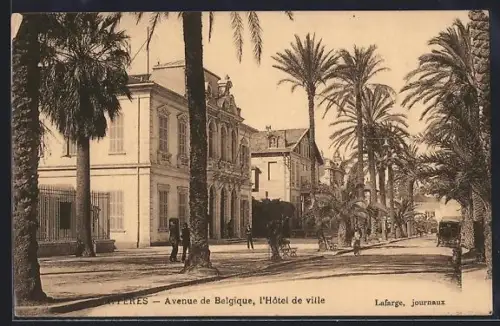AK Hyères, Avenue de Belgique, l`Hôtel de ville
