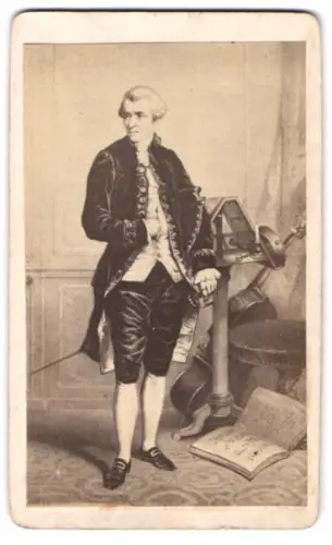 Fotografie Portrait Joseph Haydn, Komponist als Student