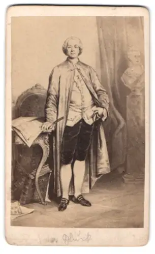 Fotografie Portrait Komponist Christoph Willibald Gluck