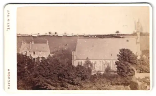 Fotografie James Milner, Arbroath, Ansicht Arbroath, the Abroath Church