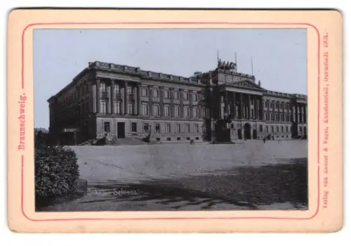 Fotografie Zedler & Vogel, Darmstadt, Ansicht Braunschweig, das Schloss