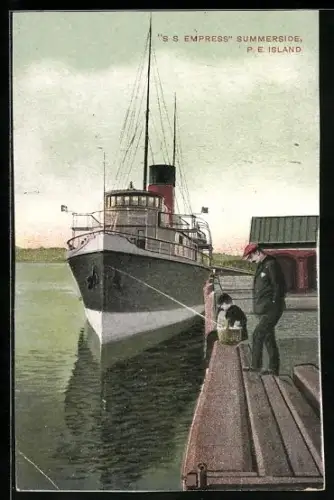 AK S.S. Empress, Summerside, P. E. Island, Passagierschiff