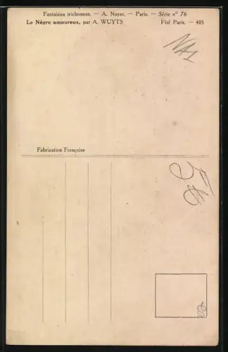 AK Un peu? afrikanisches Kind mit Blumen