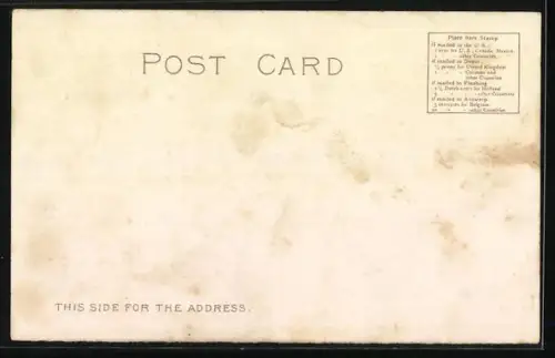 Künstler-AK Henri Cassiers: Red Star Line, Antwerp-New York-Boston, niederländische Frauen und Passagierschiff