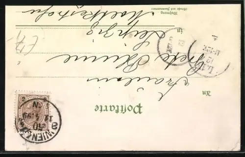 Künstler-AK Erich Kleinhempel: Frau in Tracht richtet sich ihre Strümpfe auf der Wanderung