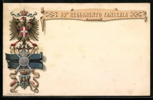 AK 87. Reggimento Fanteria, Brigata Friuli, Infanterie