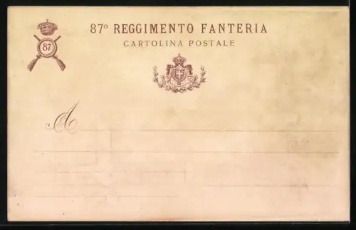 AK 87. Reggimento Fanteria, Brigata Friuli, Infanterie