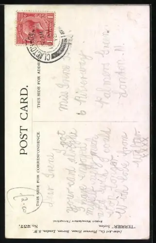 Künstler-AK Kleiner Soldat ohne Knöpfe