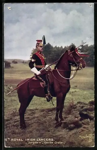 AK 5th Royal Irish Lancers, Sergeant, britischer Soldat