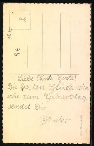 AK Kopf eines Schäferhundes