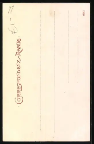 AK Weisser Knott, Wanderer mit Hund