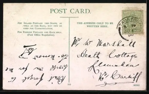 AK Taunton, The Parade