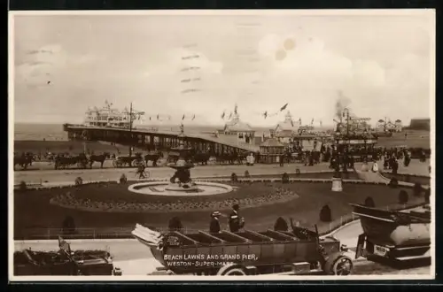 AK Weston-super-Mare, Beach Lawns and Grand Pier