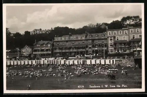 AK Sandown, Panorama from the Pier