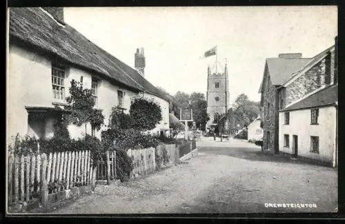 AK Drewsteignton, Partial view of a street